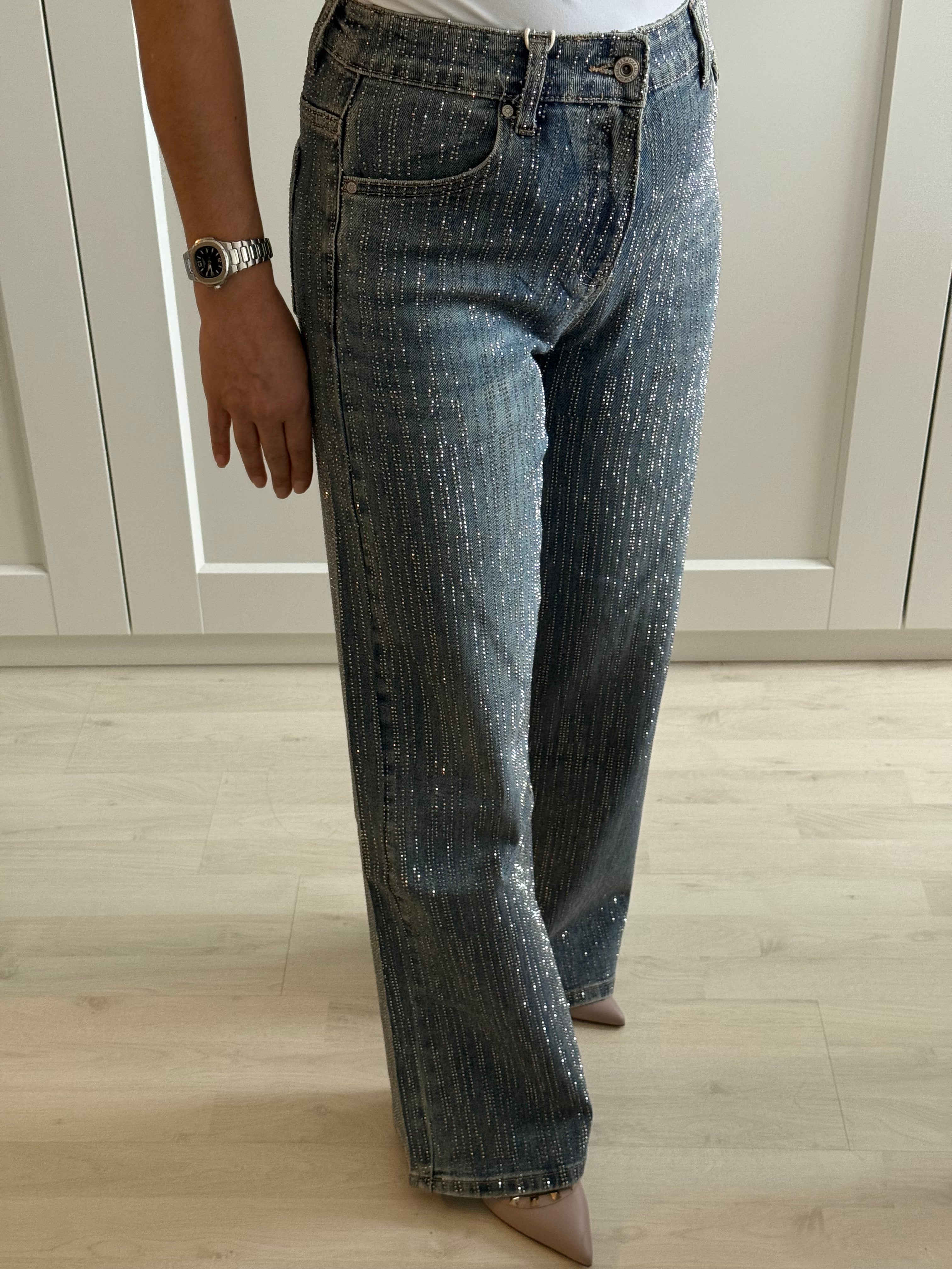 STONED SPARKLE JEANS