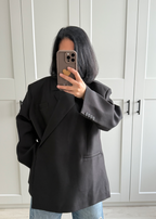 OVERSIZED BLACK BLAZER