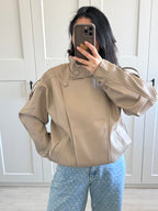 ANAN TAUPE BLAZER