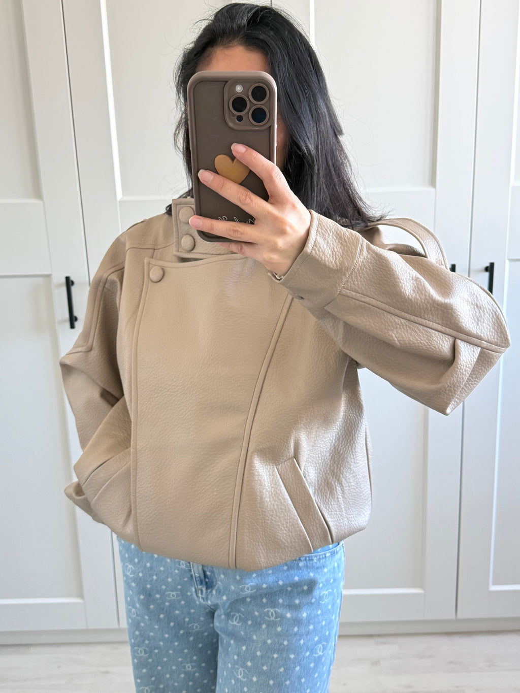 ANAN TAUPE BLAZER