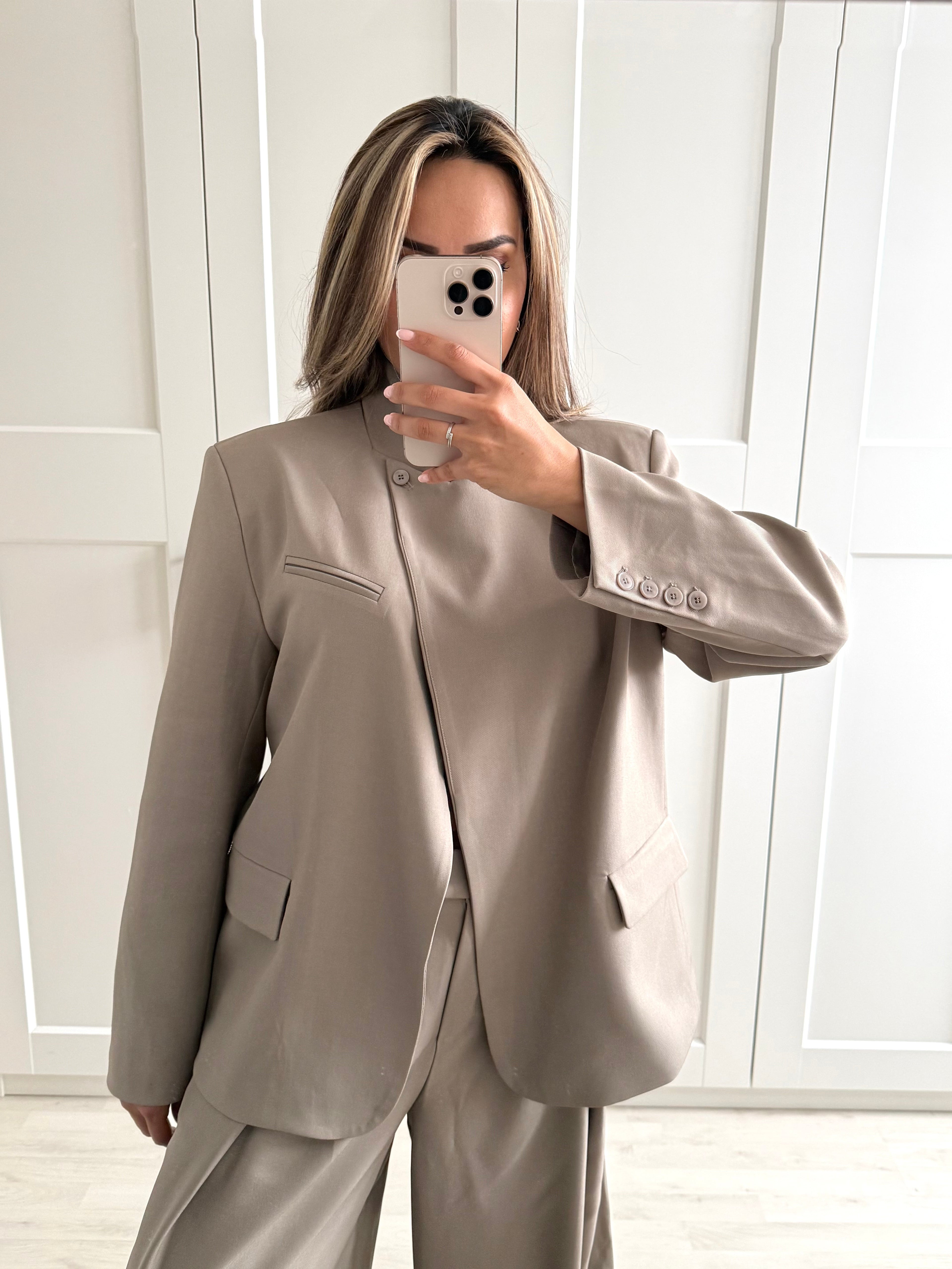 IGONE BLAZER TAUPE
