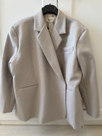 JASMIN BEIGE PLAID BLAZER