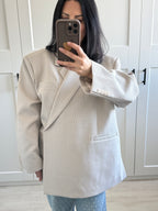 JASMIN BEIGE PLAID BLAZER